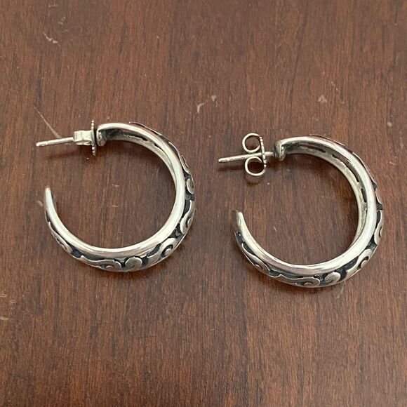 James Avery Retired Adoree Hoops - Picture 4 of 5